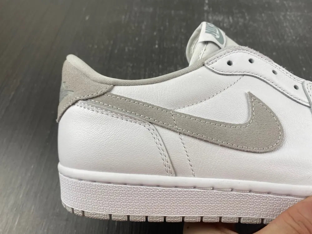 Air Jordan 1 Low White Wolf Grey - Hình 2