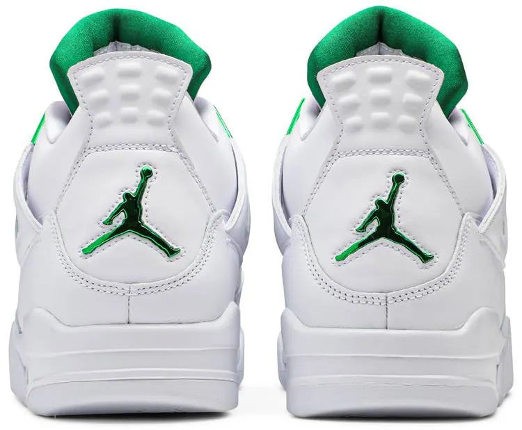 retro classic Air Jordan 4 White Green - Hình 4