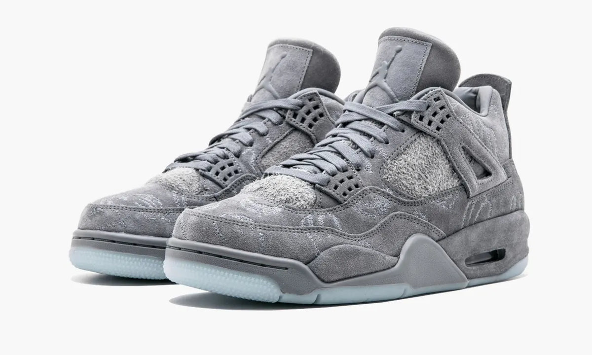 Air Jordan 4 Grey Suede retro - Hình 4