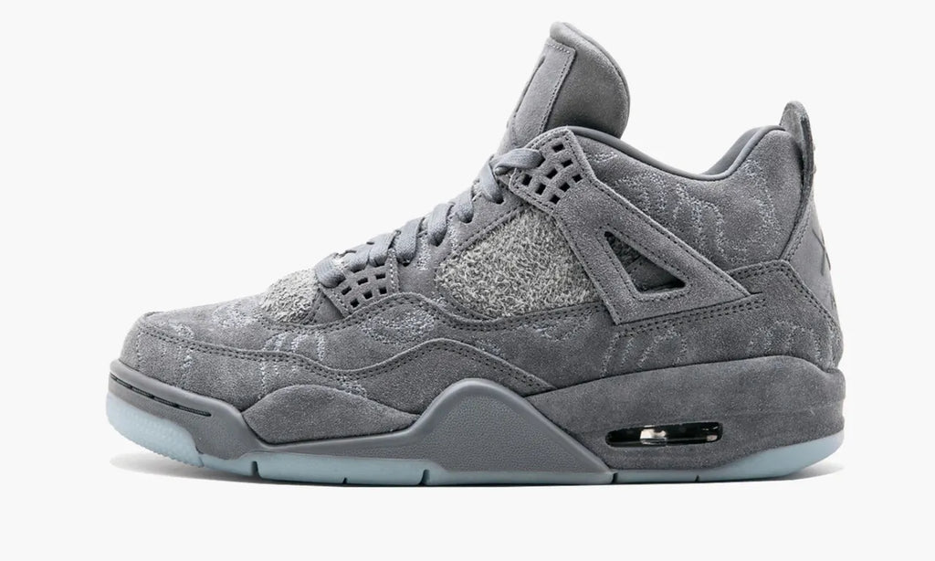 Air Jordan 4 Grey Suede retro - Hình 3