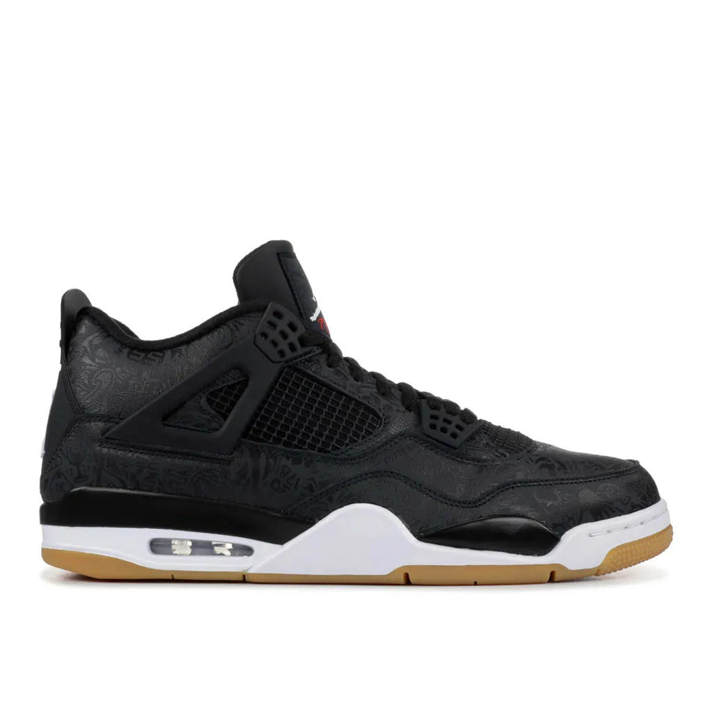 Jordan 4 Black Paisley