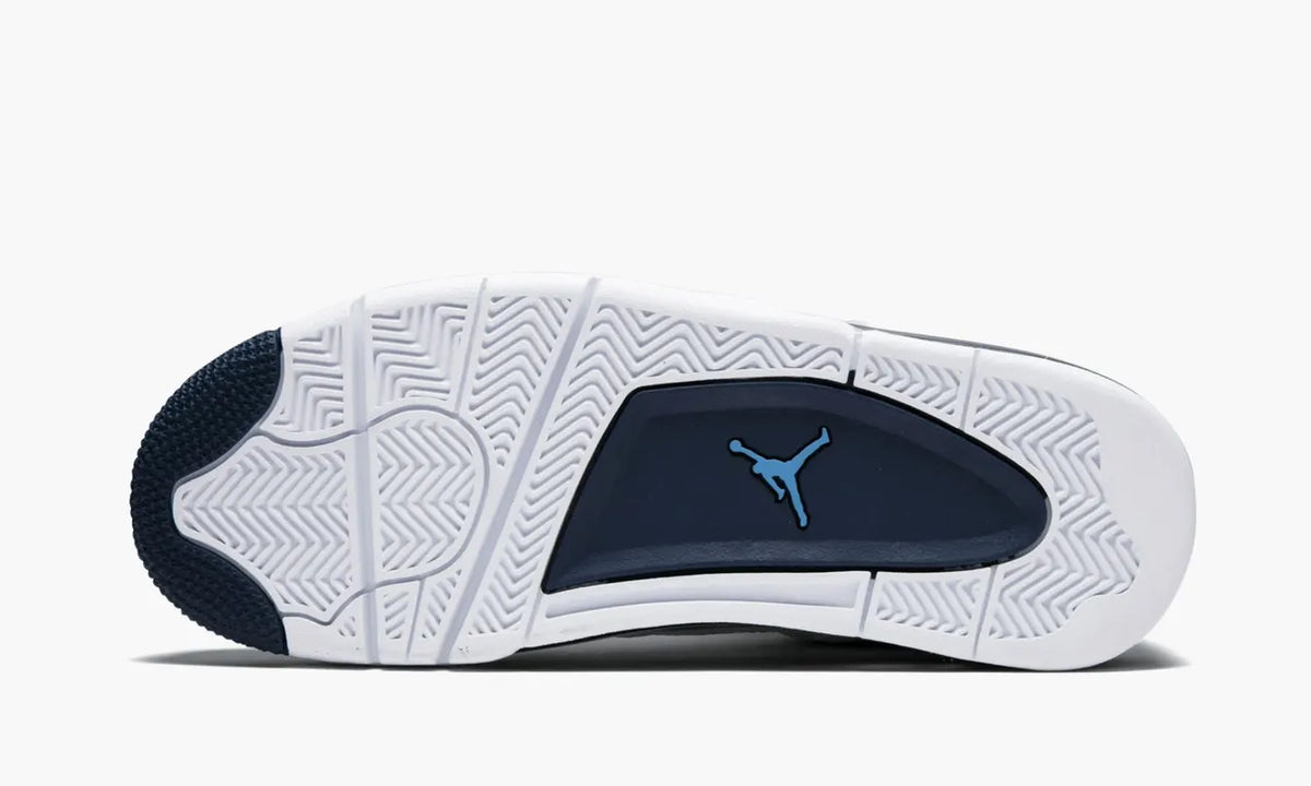 nike Air Jordan 4 Retro White Midnight Navy - Hình 6