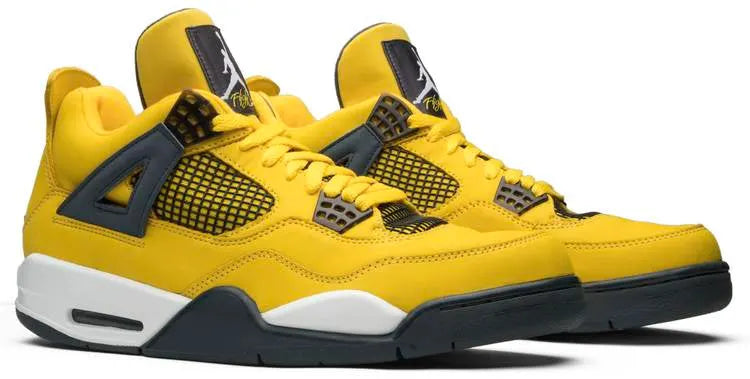yellow Air Jordan 4 Lightning - Hình 3