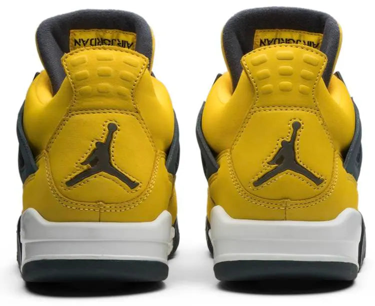 yellow Air Jordan 4 Lightning - Hình 4