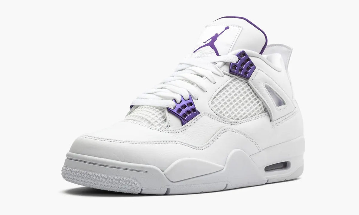 Air Jordan 4 White Purple retro