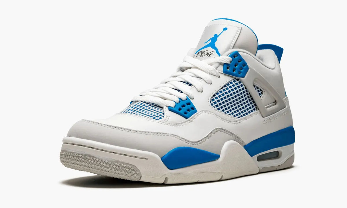 Air Jordan 4 White/Hyper Royal - Hình 9