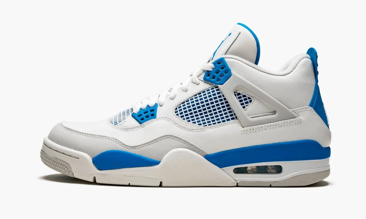 Air Jordan 4 White/Hyper Royal - Hình 4