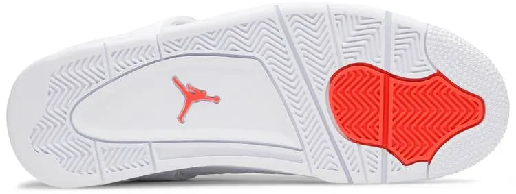 Jordan 4 Retro White Crimson - Hình 3