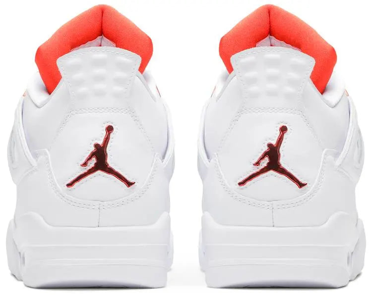 Jordan 4 Retro White Crimson - Hình 4