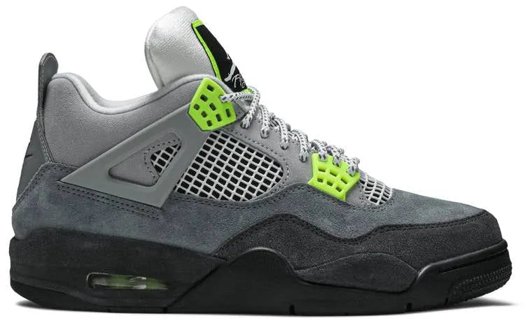 Jordan 4 Retro Grey Neon