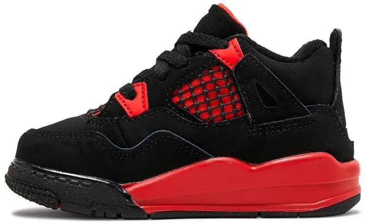 Jordan 4 Retro Black Red - Hình 2