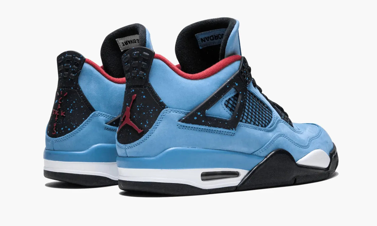 Travis Scott Jordan 4 Blue - Hình 5