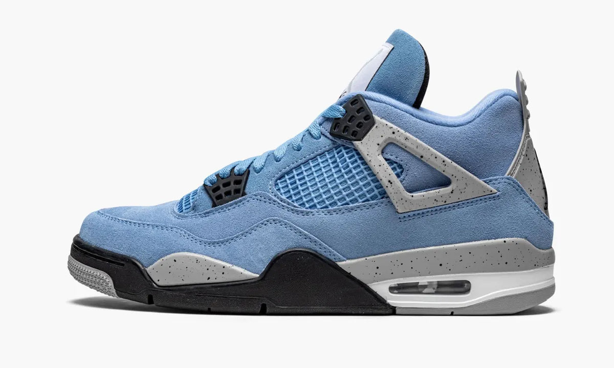 university Air Jordan 4 Blue Suede - Hình 2