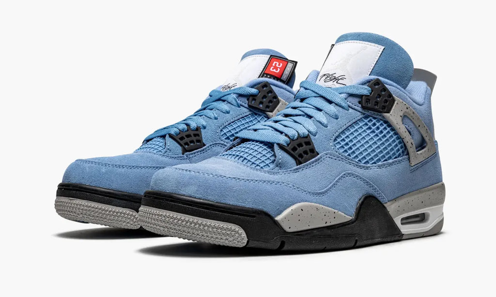 university Air Jordan 4 Blue Suede - Hình 3