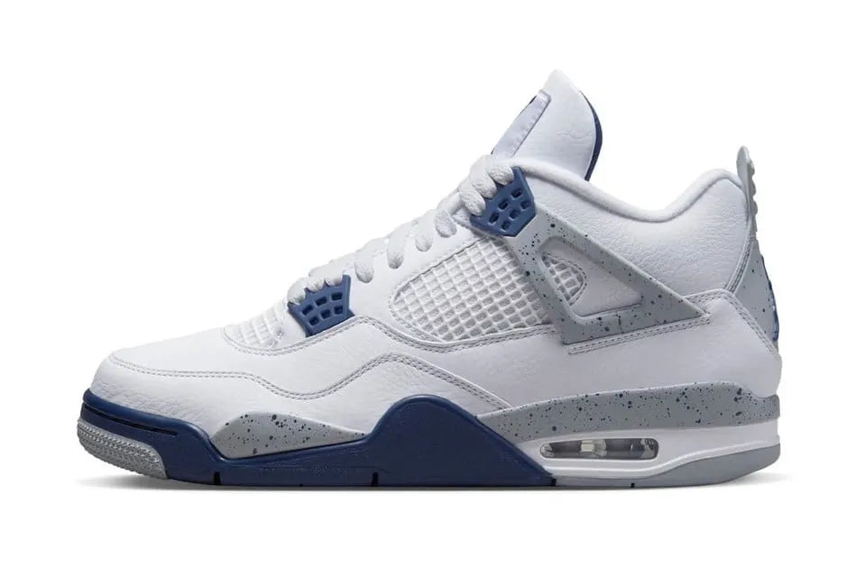 retro Air Jordan 4 Navy - Hình 2