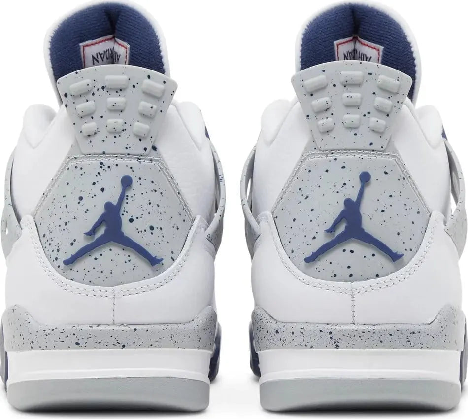retro Air Jordan 4 Navy - Hình 5