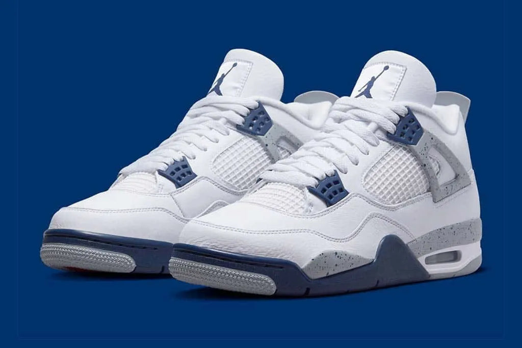 retro Air Jordan 4 Navy
