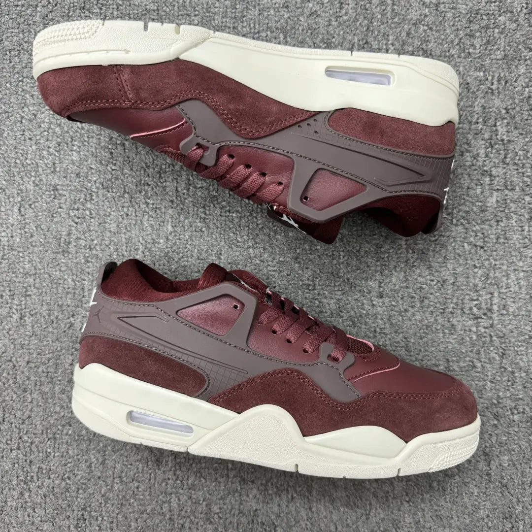 Air Jordan Maroon Suede - Hình 6
