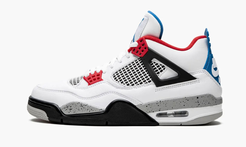 Jordan 4 Retro White Red Blue - Hình 2