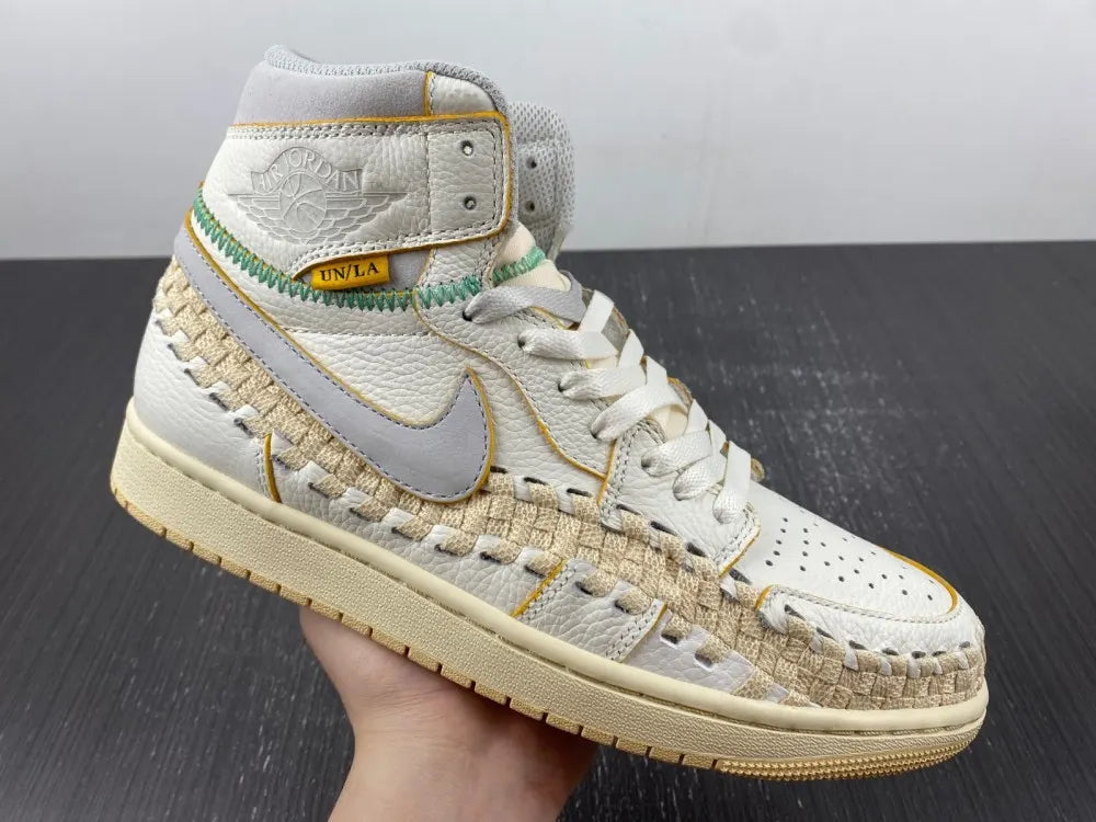 woven Air Jordan 1 Union LA - Hình 19