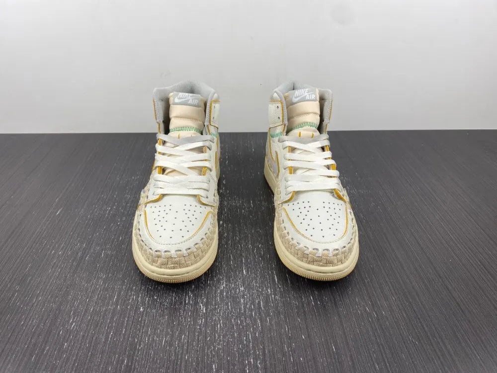 woven Air Jordan 1 Union LA - Hình 4