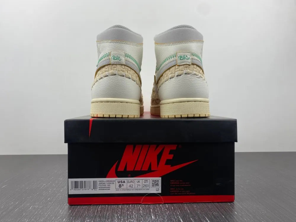 woven Air Jordan 1 Union LA - Hình 3