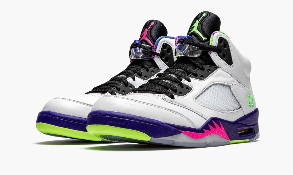 neon Air Jordan 5 Alternate Grape - Hình 4