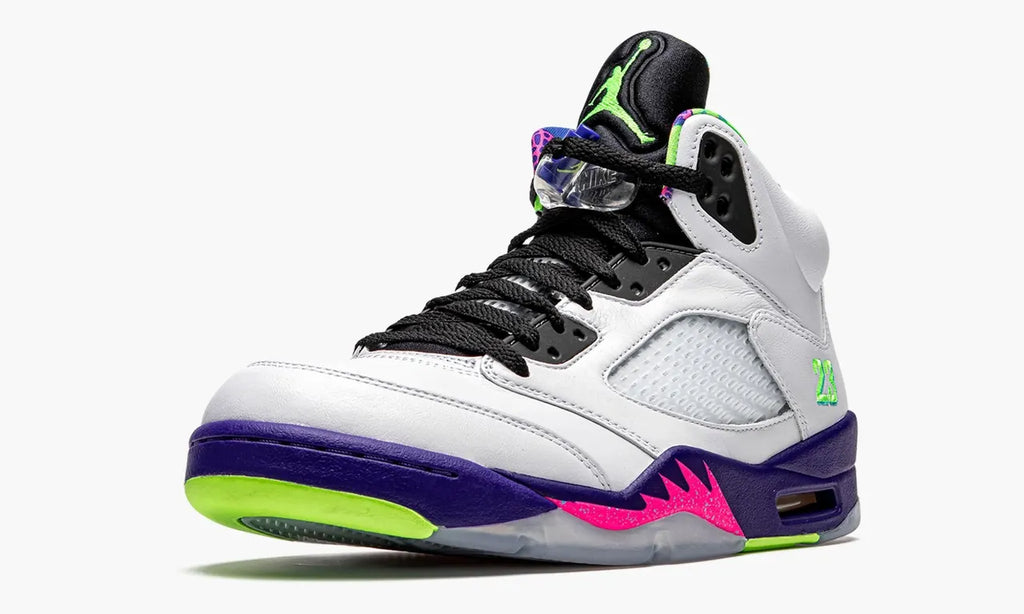 neon Air Jordan 5 Alternate Grape