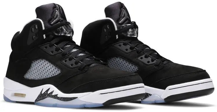 stealth Air Jordan 5 Black Suede - Hình 3