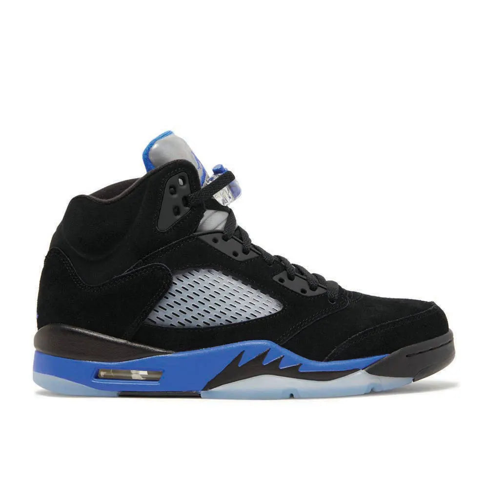 retro Air Jordan 5 Black Blue