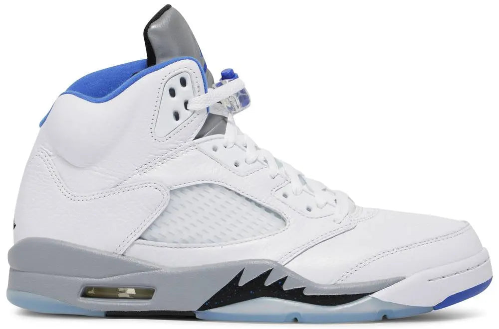 retro white Air Jordan 5 Stealth 2.0