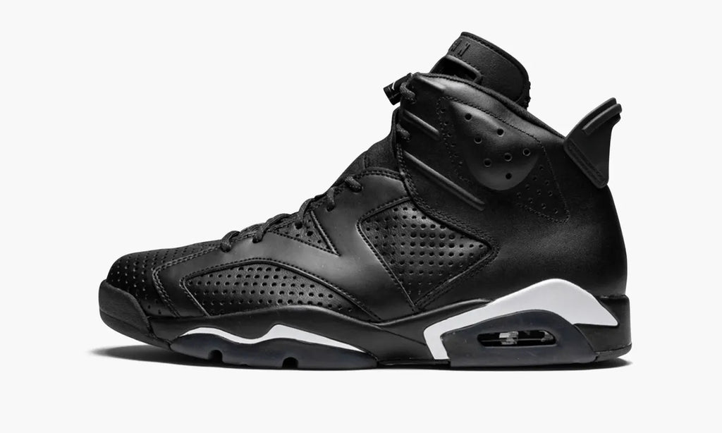 premium Air Jordan 6 Retro Black - Hình 3