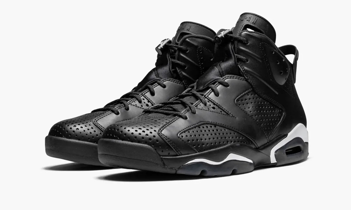 premium Air Jordan 6 Retro Black - Hình 4
