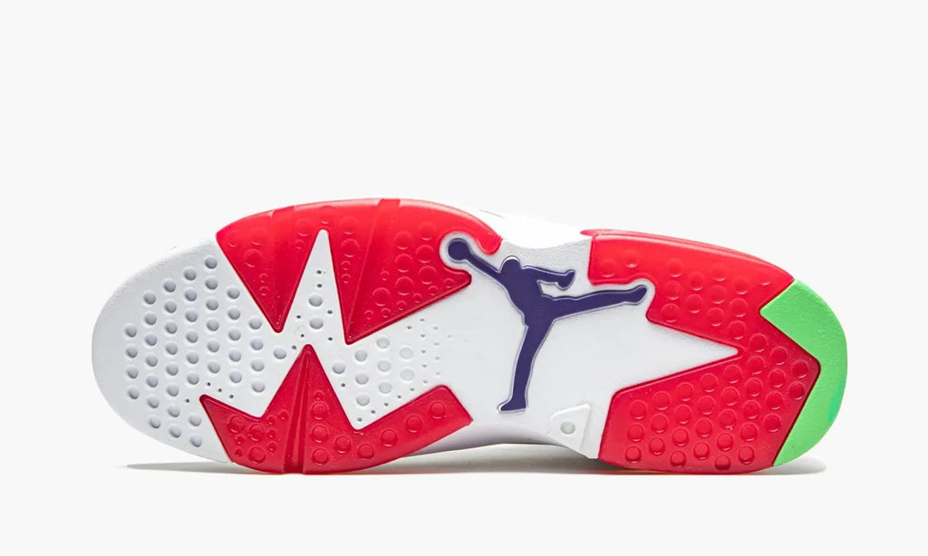 white Air Jordan 6 Retro - Hình 6