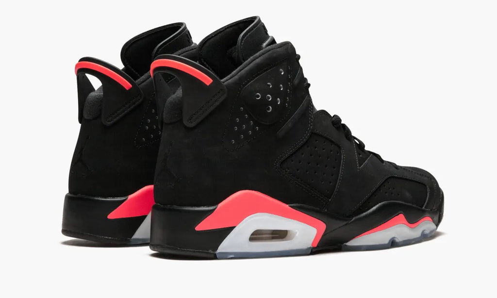 black Air Jordan 6 Infrared - Hình 4