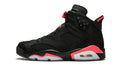black Air Jordan 6 Infrared
