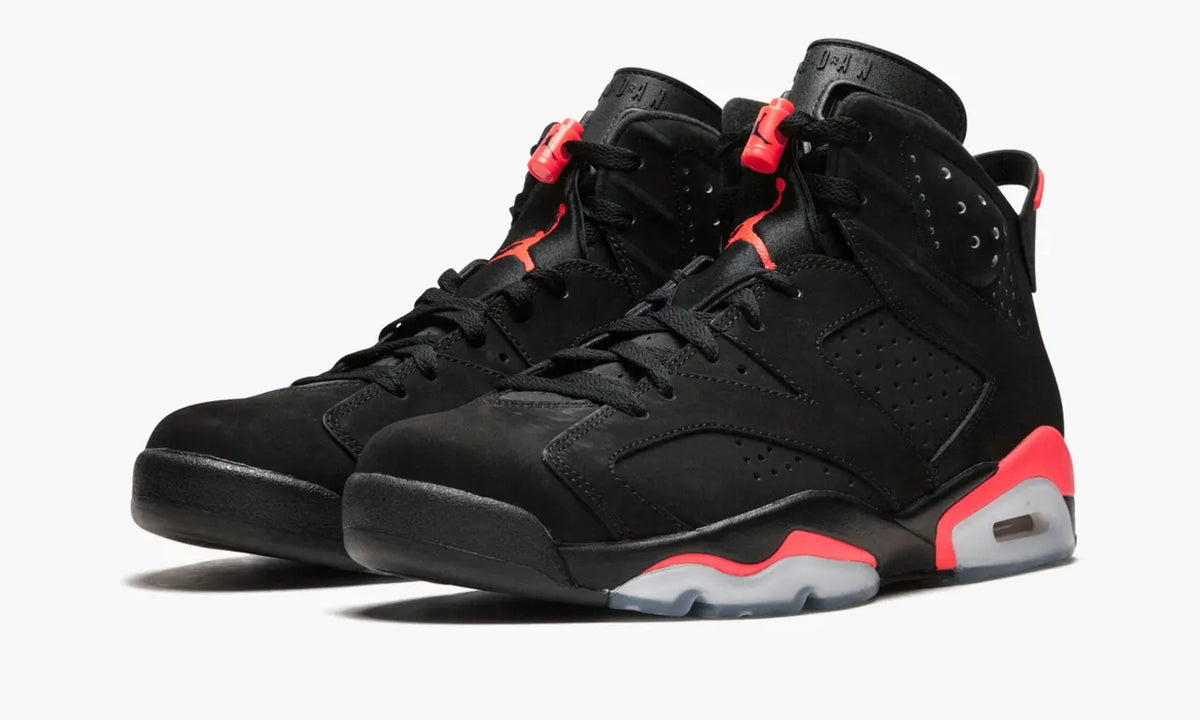 black Air Jordan 6 Infrared - Hình 3