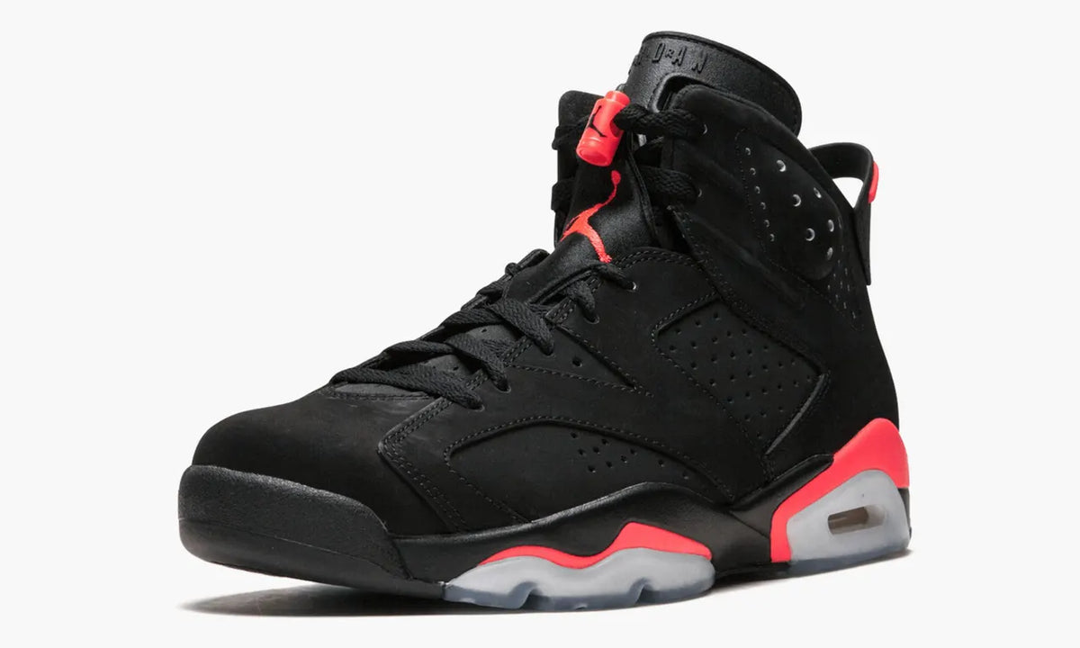 black Air Jordan 6 Infrared - Hình 5