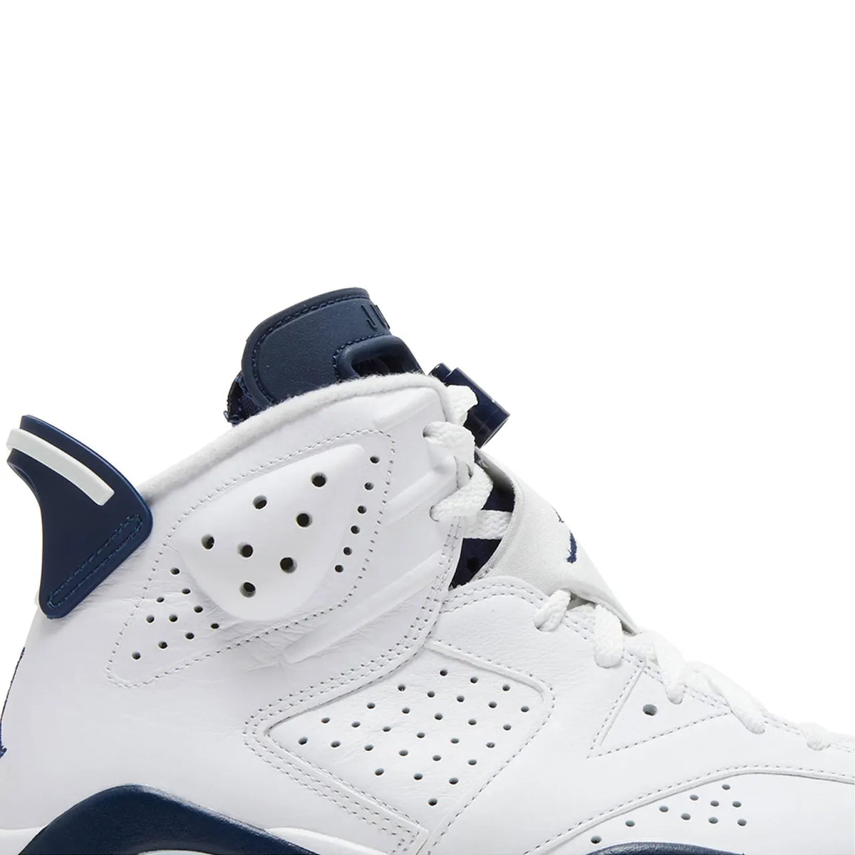 nike Air Jordan 6 White Navy - Hình 2