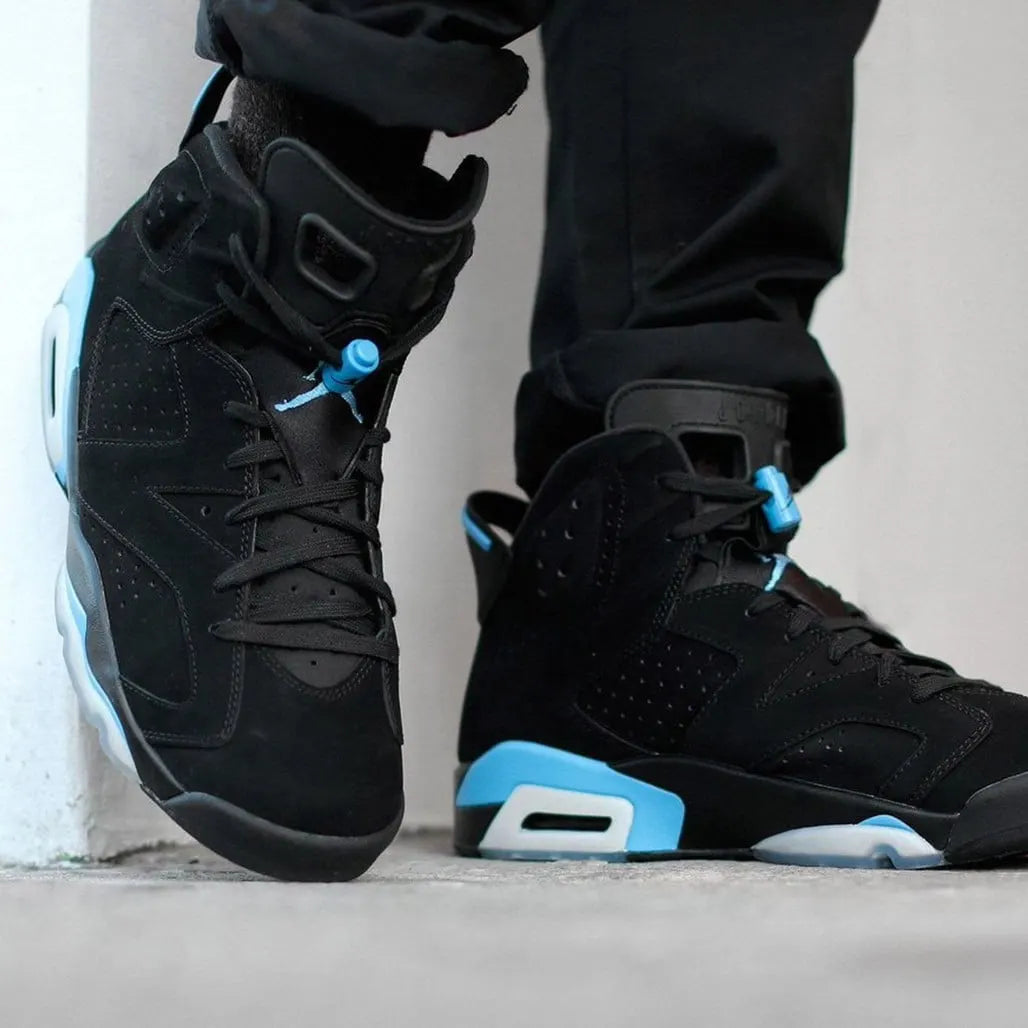 retro Air Jordan 6 Black UNC - Hình 2