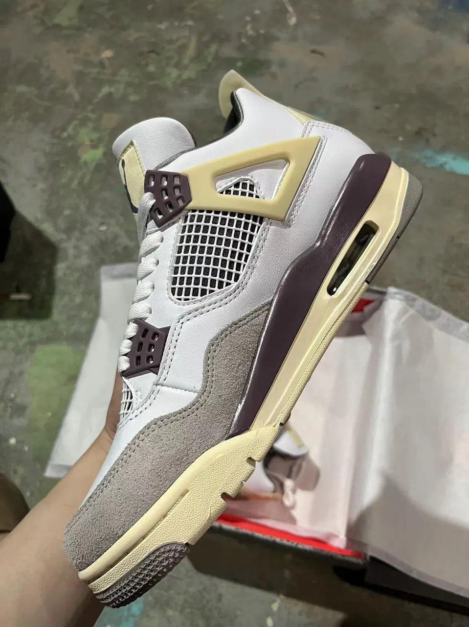 Air Jordan 4 Amethyst - Hình 4