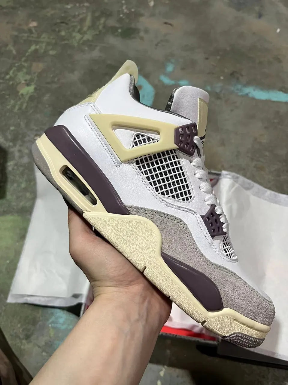 Air Jordan 4 Amethyst - Hình 6