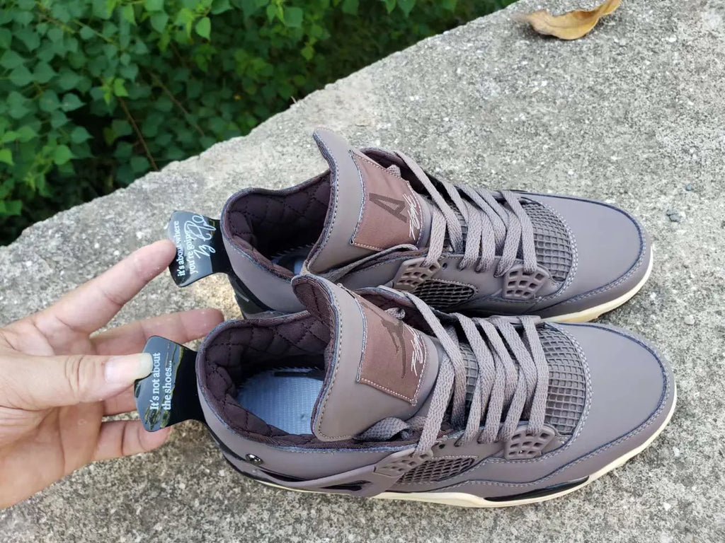 retro Air Jordan 4 Taupe Haze - Hình 5