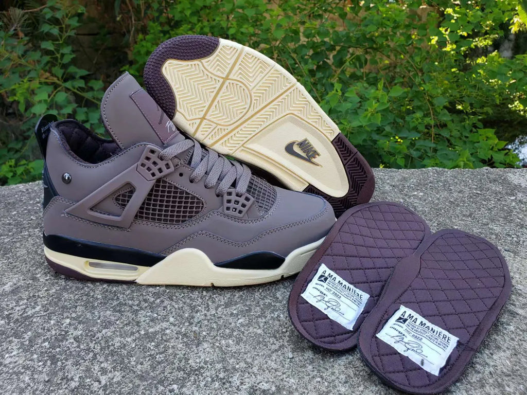 retro Air Jordan 4 Taupe Haze - Hình 4