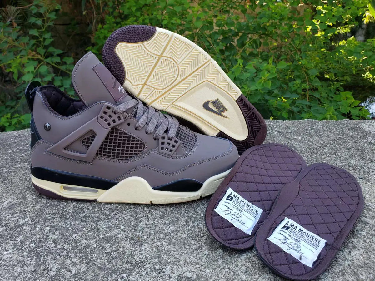 retro Air Jordan 4 Taupe Haze - Hình 4