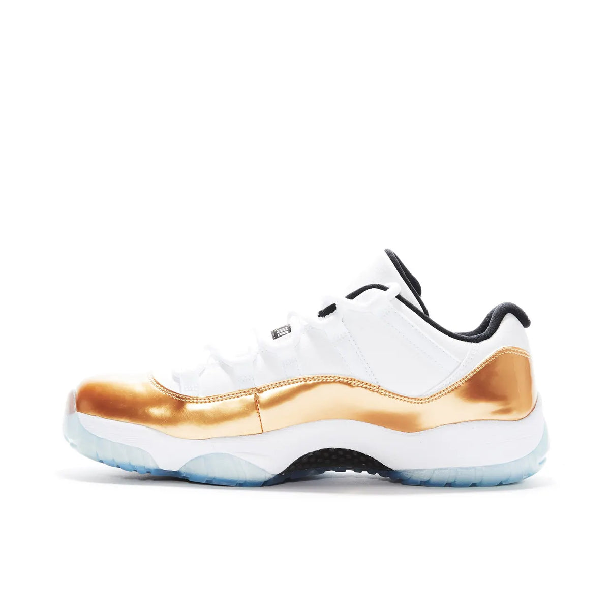 premium Air Jordan 11 Low White Gold - Hình 2