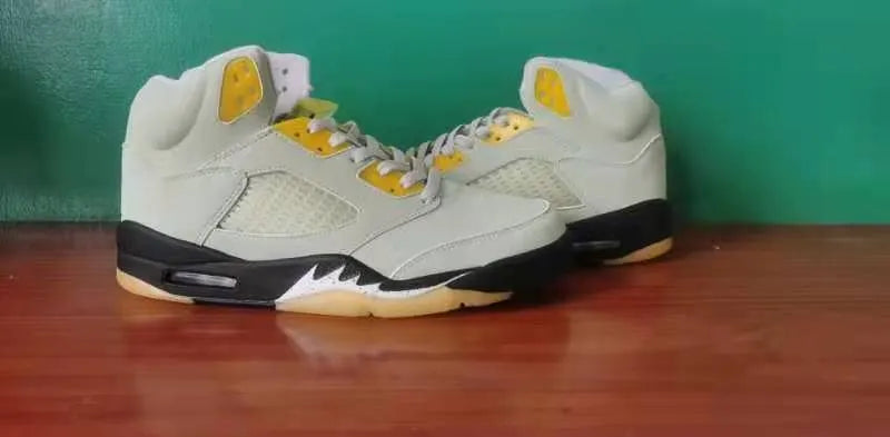 Air Jordan 5 Off White/Yellow