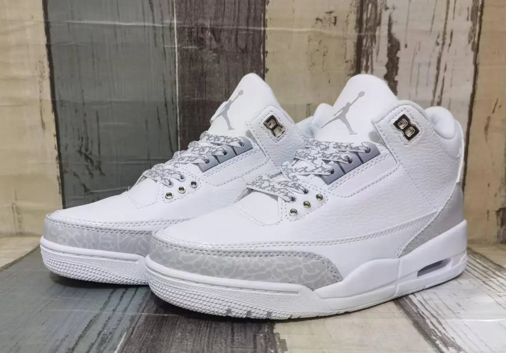Air Jordan 3 White Chrome - Hình 2