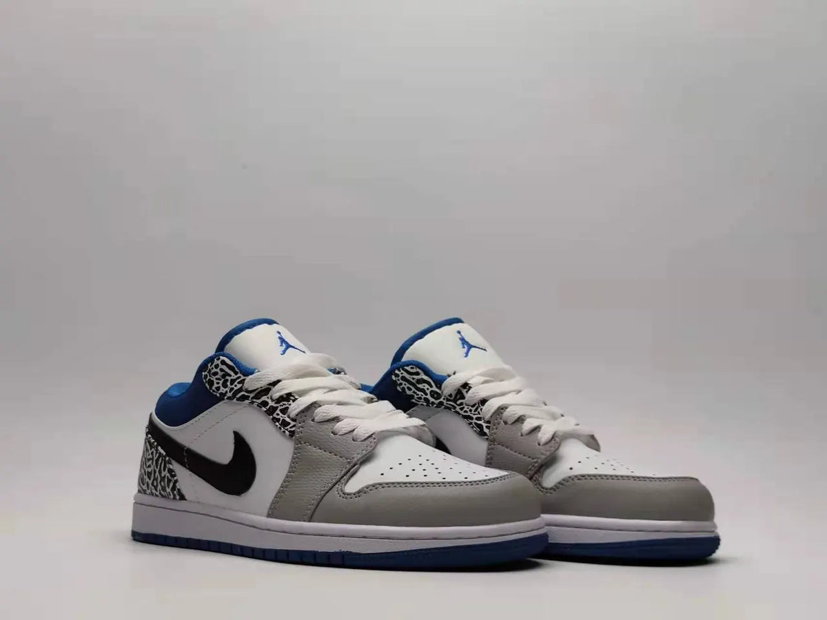 Air Jordan 1 Low White Black Royal