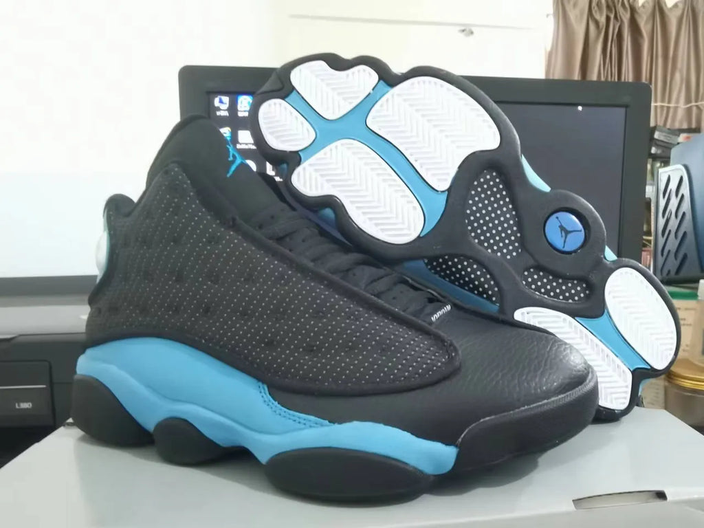 Air Jordan 13 Black Blue - Hình 7
